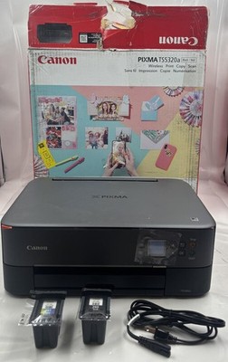 CANON PIXMA TS5320A CA BLACK WIRELESS PRINTER COPIER SCANNER