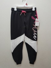 Girls Justice Colorblock Jogger Sweatpants Size Medium 10 NWT