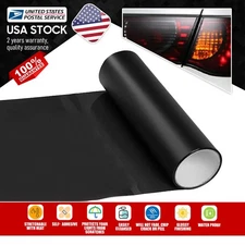 For Headlight Taillamp Matte black Lens Vinyl Protection Wrap Film 1.9-5.8sqft