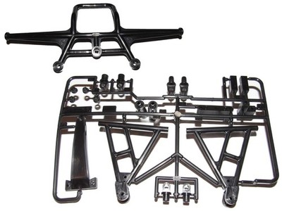Tamiya 58346 GRASSHOPPER Buggy Parts Tree A Front A-Arms & Bumper