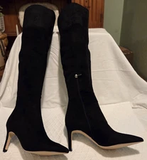 Marc Fisher LTD Women's Genessa Over the Knee Stiletto MLGENESSA3 Boots Size 7M