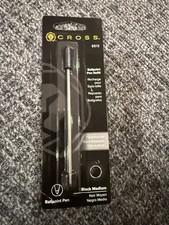 CROSS PEN GENUINE BALLPOINT PEN REFILL BLACK MEDIUM 8513 NEW