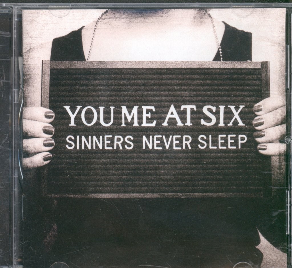 You Me At Six Sinners Never Sleep CD Europe Virgin 2011 5099967965922