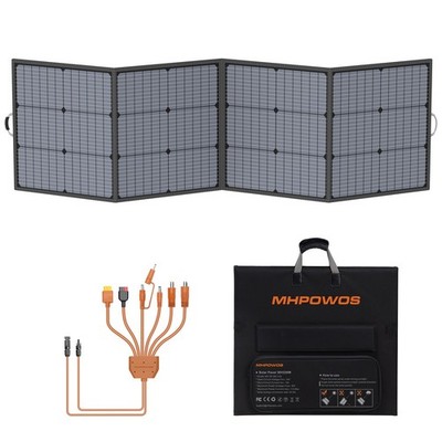 MHPOWOS 220w solarpanel XT60 tragbar für Ecoflow DELTA 2 Max 3 Plus powerstation