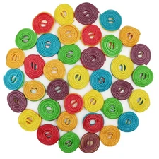 FirstChoiceCandy Assorted Licorice Spiral  Wheel Gummy Candy