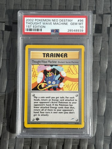 Thought Wave Machine (1st Edition) graded PSA 10 for sale on eBay
