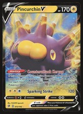 SWSH02: Scontro Ribelle Pincurchin V #072/192 Carta Pokemon