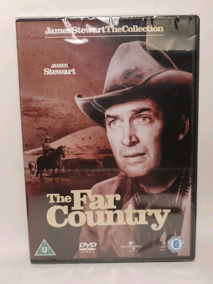 The Far Country 1954 DVD James Steward Sealed Uk Dvd