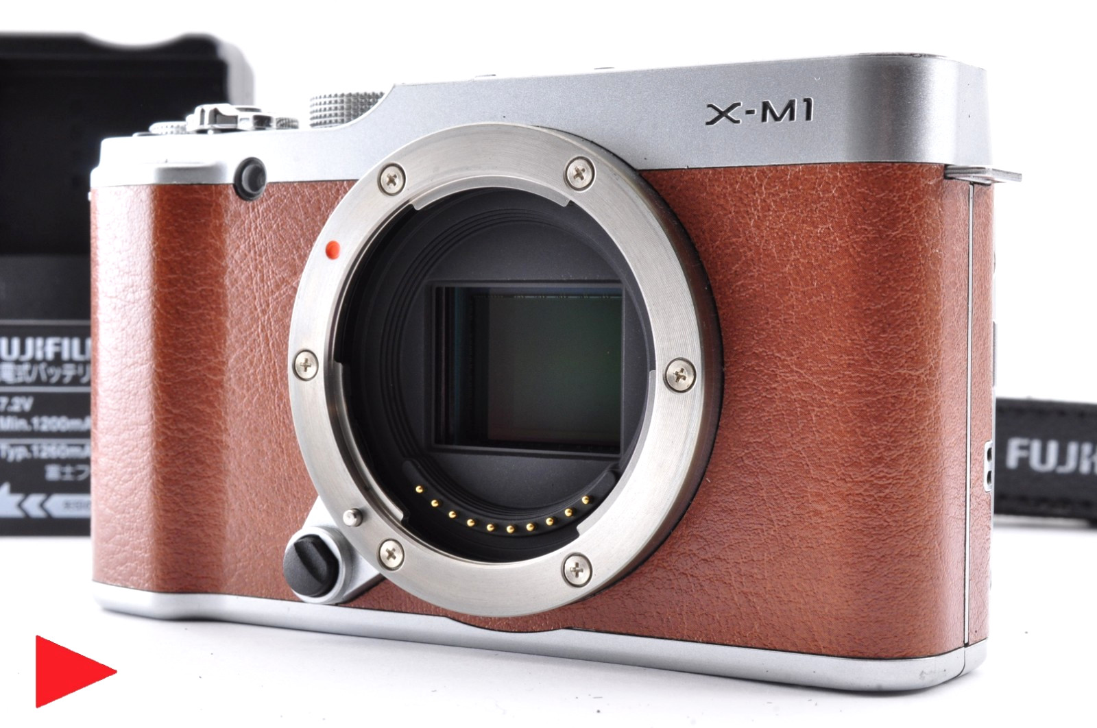 Fujifilm X-M1 16.3MP Digital Camera Body Brown [Mint] #2631