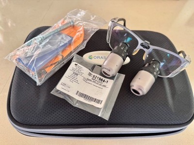 Orascoptic EyeZoom 3-In-1 Variable Magnification (3x 4x 5x) Dental Loupe
