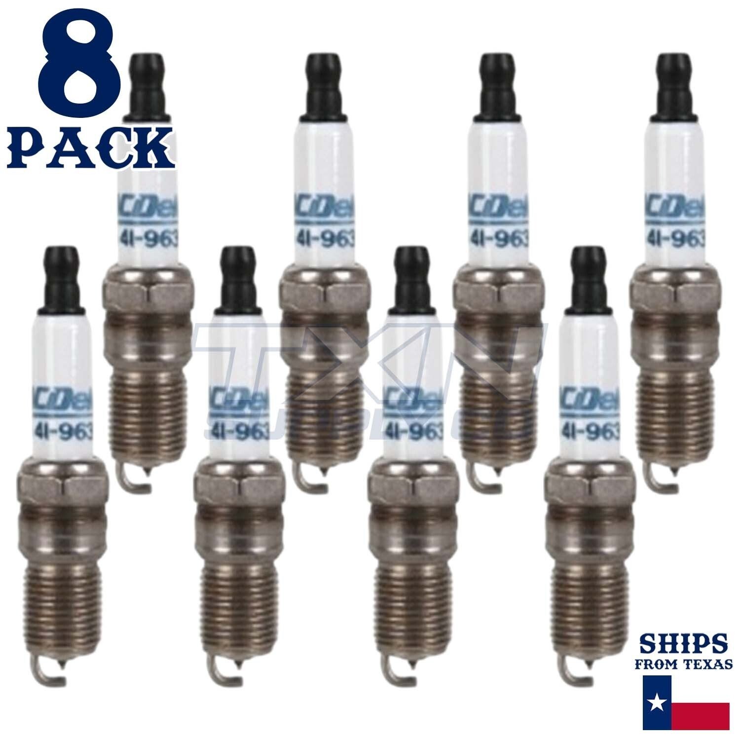 8 Pack ACDelco Double Platinum Spark Plugs 2003-2005 for Ford Falcon 5.4L