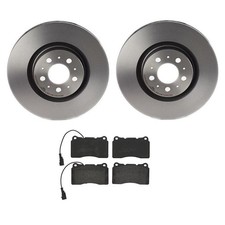 Brembo Front Brake Kit 330mm Pvt Disc Rotors Low-met Pads For Volvo S60 R V70 R