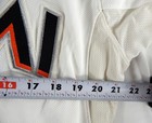 2012-18 Miami Marlins #7 Game Used White Jersey 44 755 — photo 4