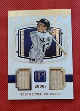 2016 Panini Pantheon - Decade Deities Todd Helton #DD-TH /99 (MEM)