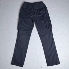Boys Jordan Jumpman Double Cargo Pants Navy Blue Size Large Pockets Thick Pants