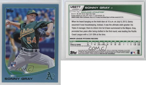 2013 Topps Update Wal-Mart Blue Sonny Gray #US277 Rookie RC