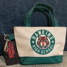 The Stranger Things keychain/backpack clip/purse clip/change purse