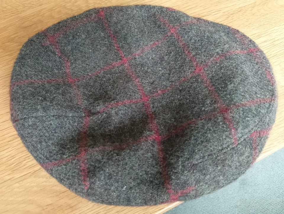Campbell’s of Beauly Brown Conon Cap – Size 7¼ (59cm) – Country Wool Tweed — 第 3/4 张图片