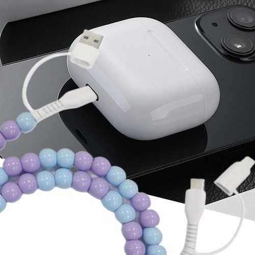 Beaded Charging Cords, Biographyn Beaded Charging Cord & Fast Charging Cable--,, - Picture 3 of 23