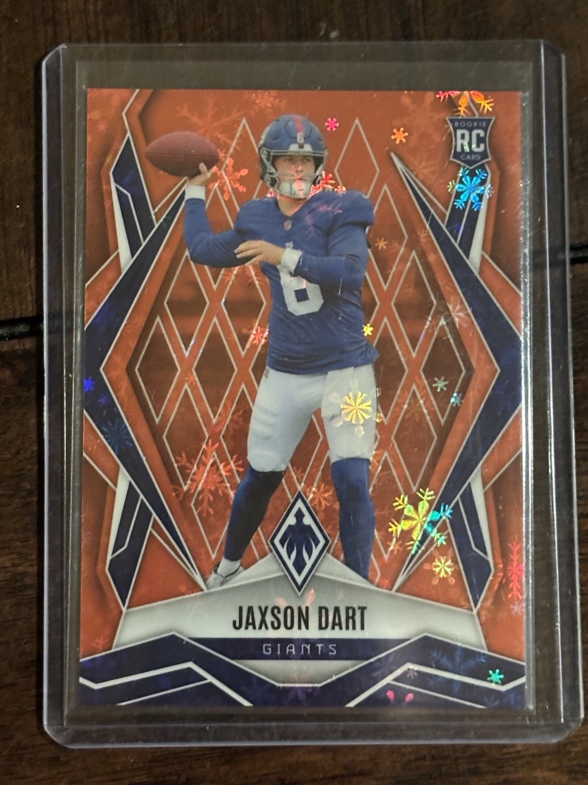 2025 Panini Phoenix - Rookies Jaxson Dart #200 Red /99 (RC) JERSEY NUMBER