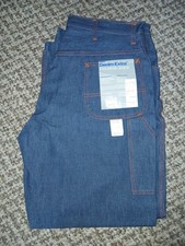 NWT Vintage 70  s BIG MAC Industrial Jean 38x30 Carpenter Workwear Dark Denim NOS