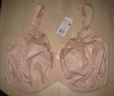 Elomi EL4110CRO "Morgan" Womens Beige Unlined Side Support Underwire Bra 38O NWT