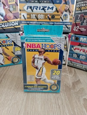 19-20 Panini Hoops Premium Stock NBA Basketball Hanger Box. .Ja Morant Rookie 