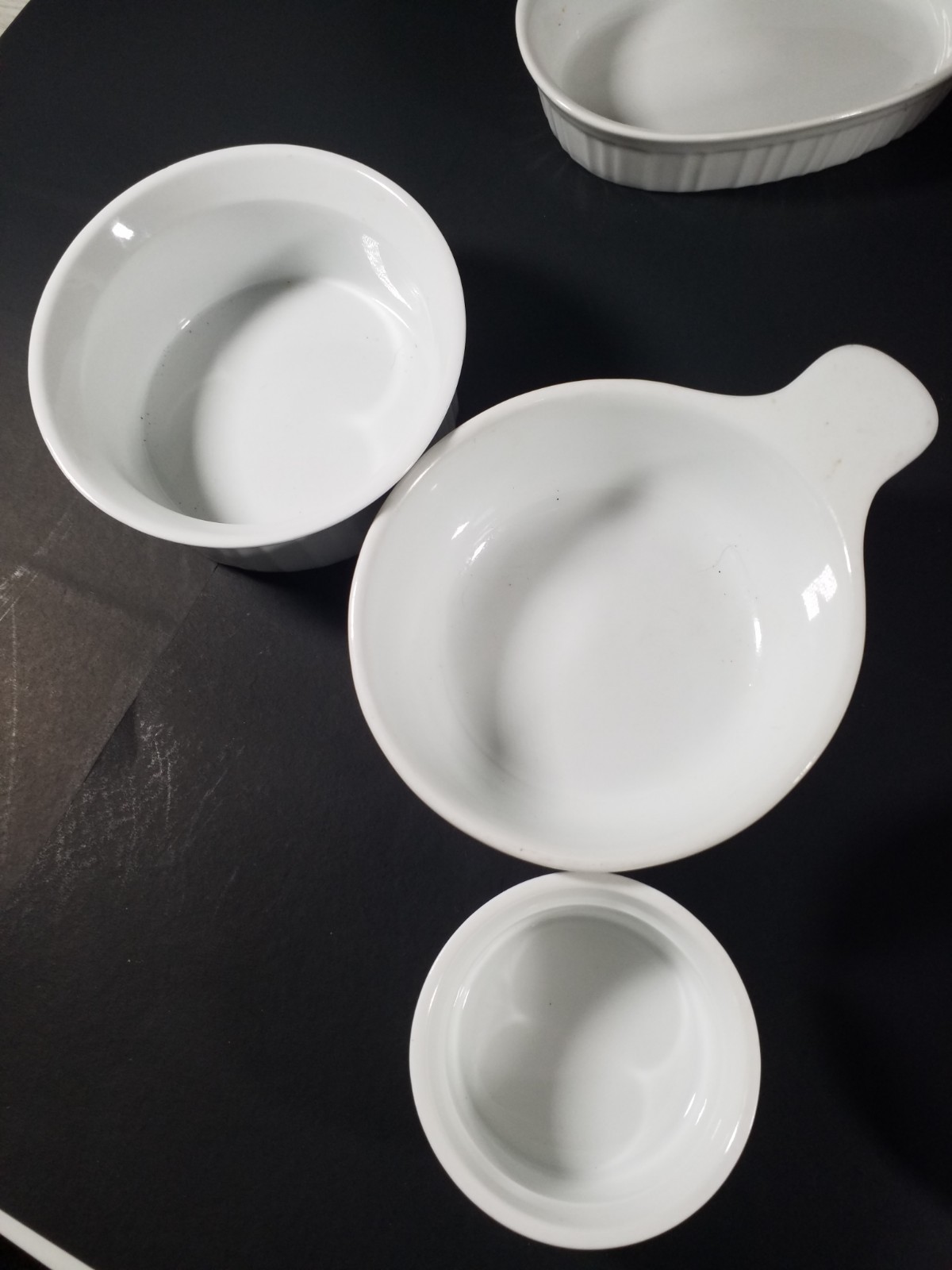 Bali Individual Serving Casserole Dishes Set Of 6 Round & Oval