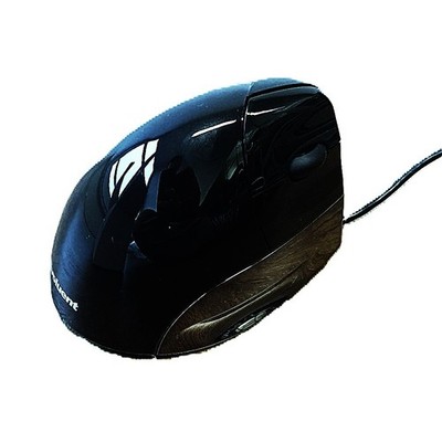 Evoluent Vertical Mouse Standard RH, Maus, optisch, USB, 3 Tasten, schwarz VMSR