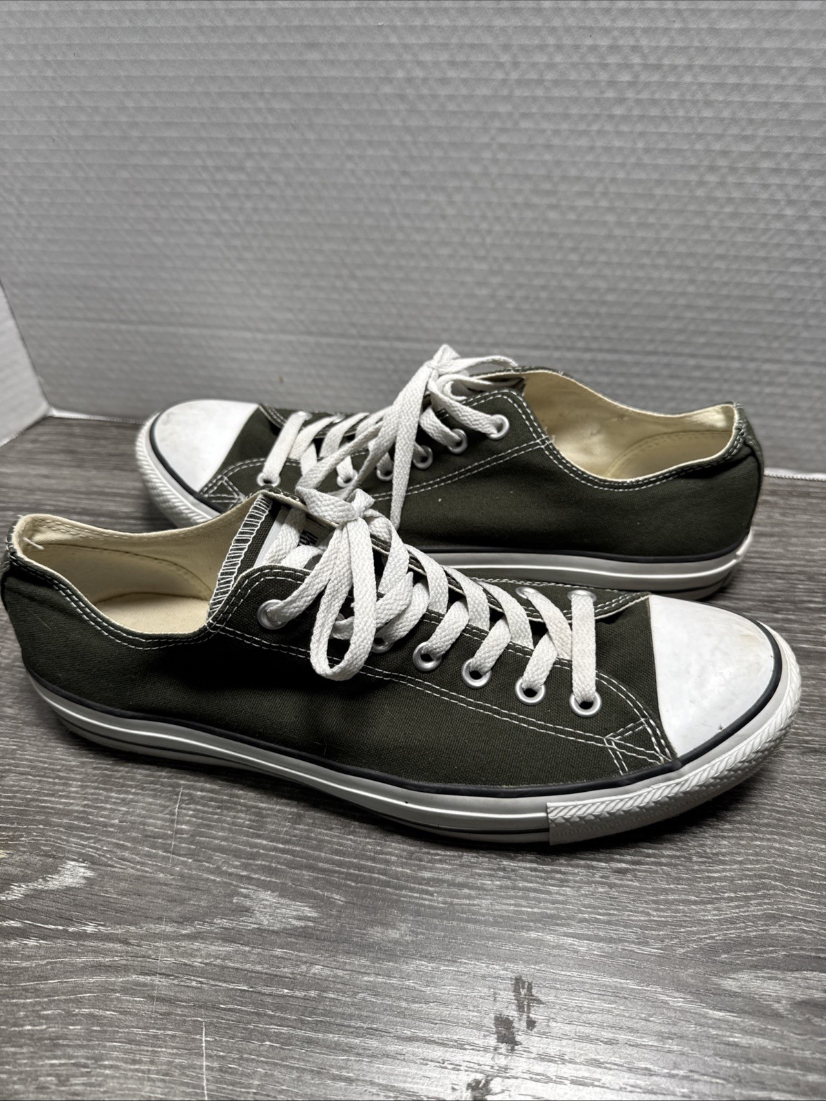 Converse Chuck Taylor All Star 132297F Low Top Sneakers - Green Mens Size 11 W13 thumbnail 6