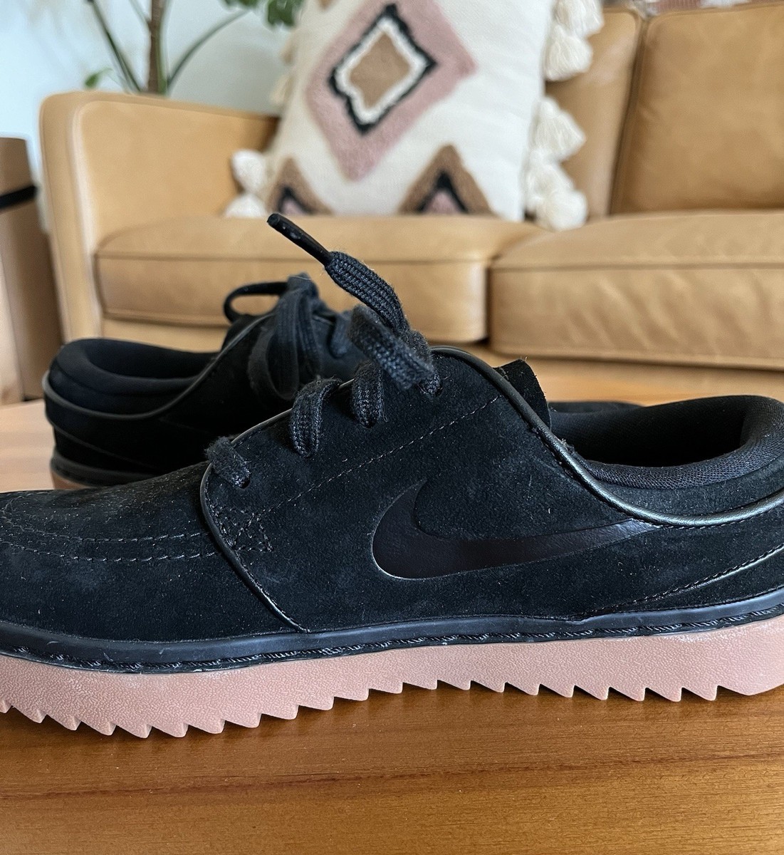 Size 14 - Nike Janoski Golf Black White for sale online | eBay