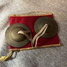 2.5" Finger Cymbals Thick Bronze Cymbals Read