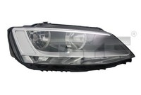 Hauptscheinwerfer Links TYC 20 12582 05 2 FÜR VW