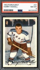 1953 Parkhurst #57 Harry Howell (High End) - PSA 8