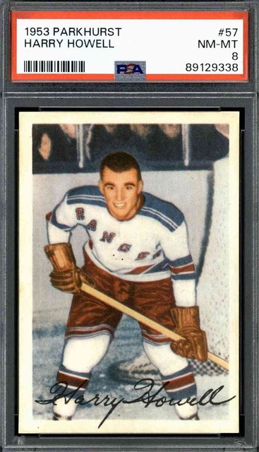 1953 Parkhurst #57 Harry Howell - PSA 8