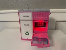 Barbie oven/stove  2018 Barbie Dream House Kitchen Sink, Light Sound Working
