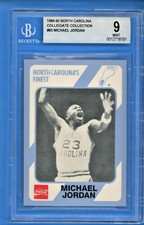 1989 Collegiate Collection #65  Michael Jordan BGS 9 MINT