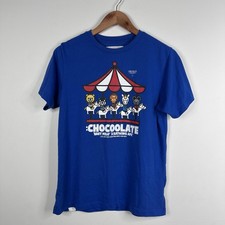 Black Chocoolate Bape Shirt Mens Small Blue Baby Milo Carousel Graphic Tee