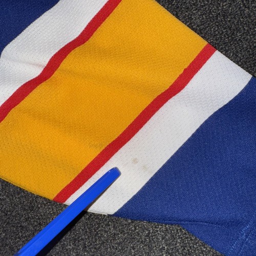 Vintage 80s 1987-1994 CCM Maska St Louis Blues NHL Jersey Adult Men's Medium M - Picture 10 of 10