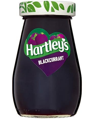 Hartley's Best Blackcurrant Jam 340g
