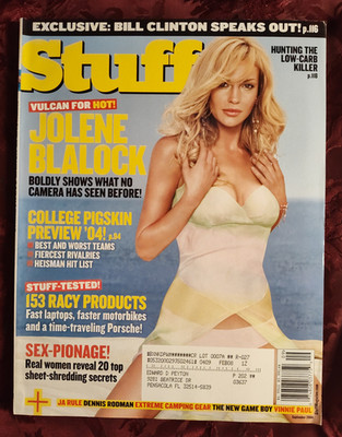 STUFF #58 September 2004 JOLENE BLALOCK COLLEEN PORCH CHIPPENDALES