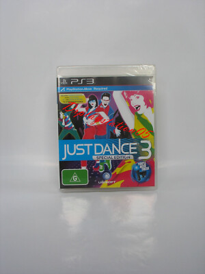 JUST DANCE 3 SPECIAL EDITION PS 3 Brand New and sealed(100% Pal Game AUS )EUR