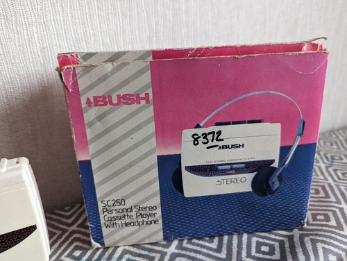 Vintage Bush SC250 Stereo Cassette Tape Player Boxed with Headphones Tested - Picture 11 of 20