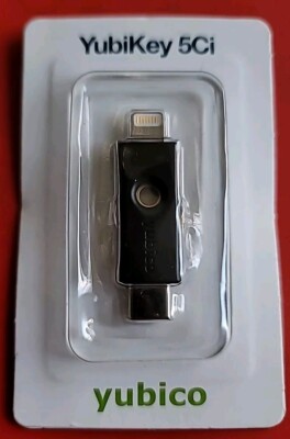 Yubico - YubiKey 5Ci Two-Factor authentication Security Key for Android/PC/iPhon