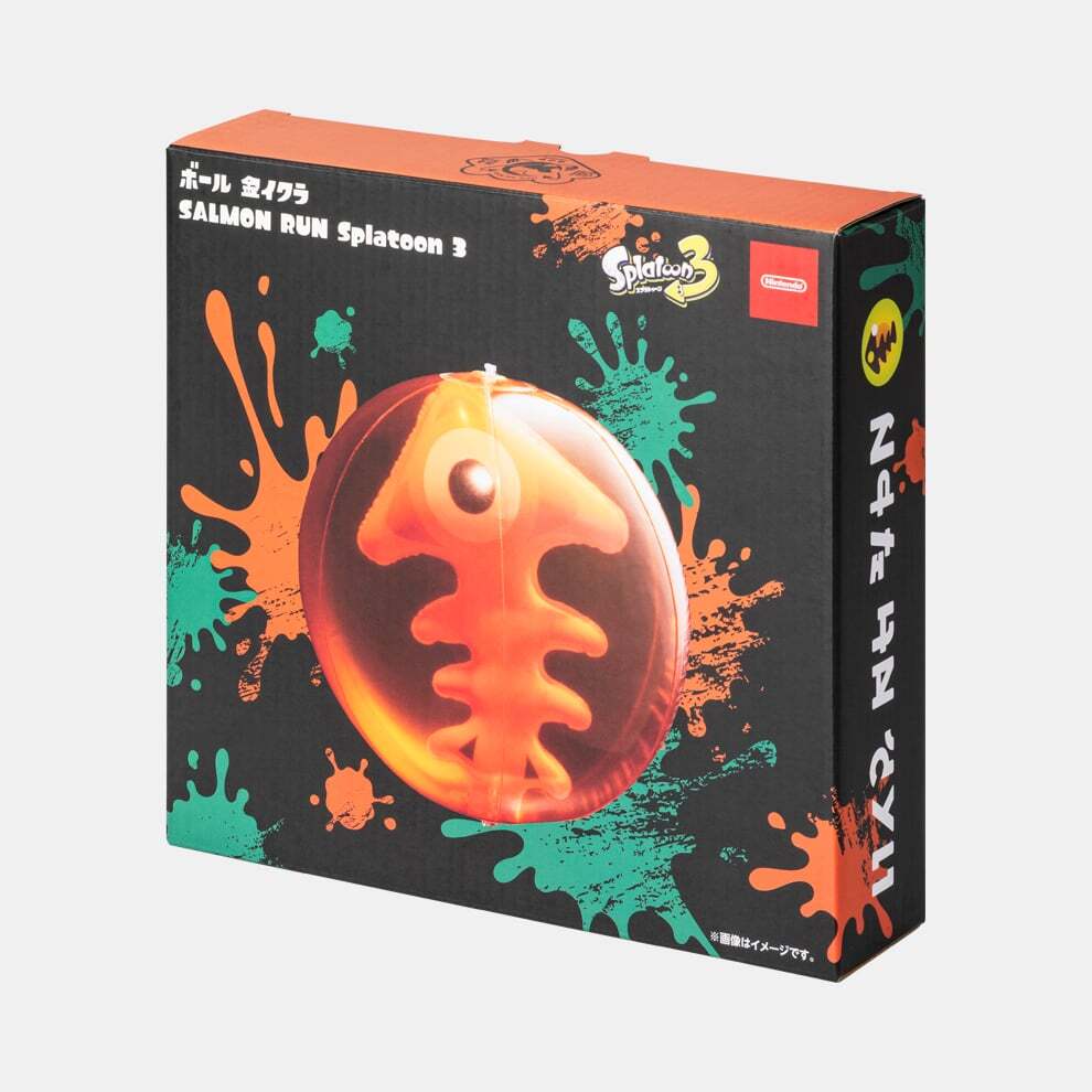 Salmon Run Splatoon 3 Golden Egg Beach Ball Nintendo Official