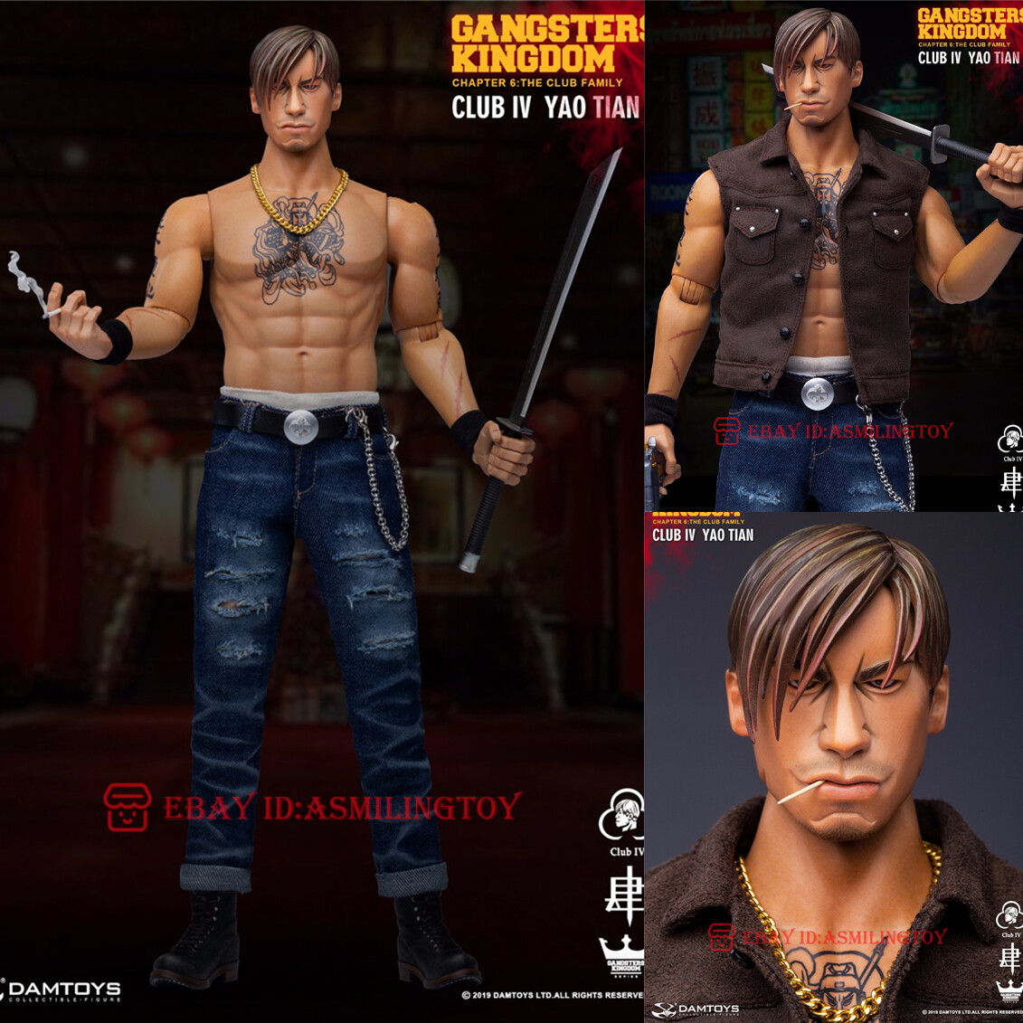 DAMTOYS 1/6 Gangsters Kingdom Club 4 YaoTian GK019A Action Figure
