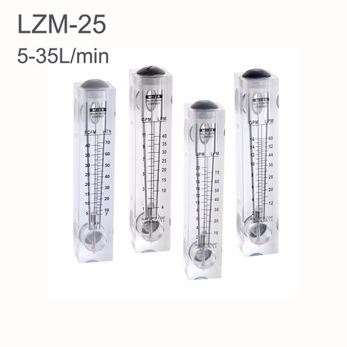 LZM-25 PMMA Liquid Flowmeter Water Flow Meter rotameter Without Control Valve - Picture 3 of 20