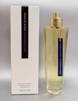 NOCHE DE ROSAS DE ADOLFO DOMINGUEZ 100 ML  EAU DE TOILETTE PARA MUJER RAREZA