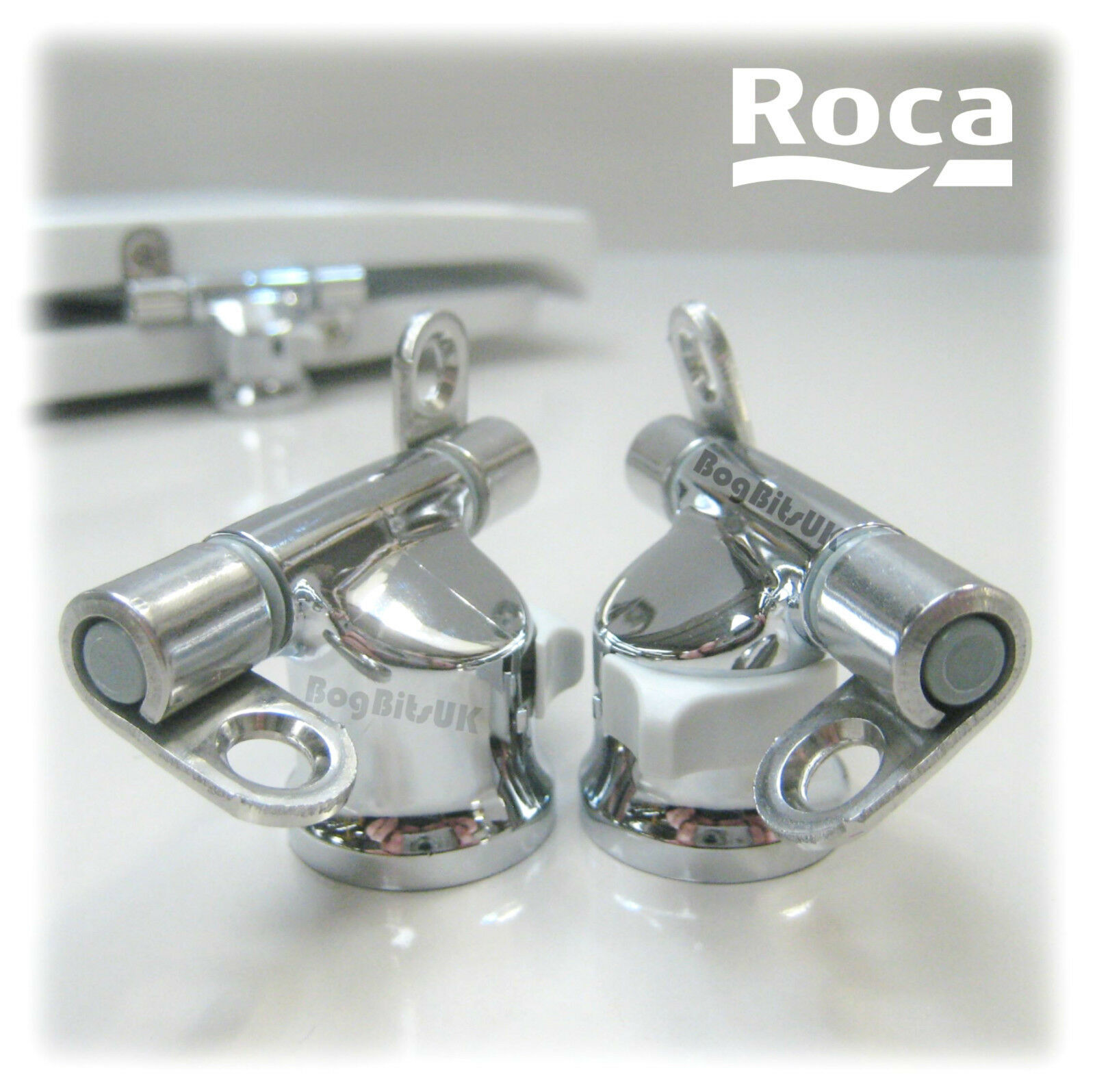 Roca Giralda & Senso Easy Release Removable Toilet Seat Hinge Chrome