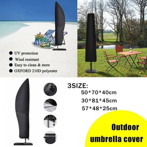 Large 3M Deluxe Cantilever Parasol Banana Umbrella Cover ...